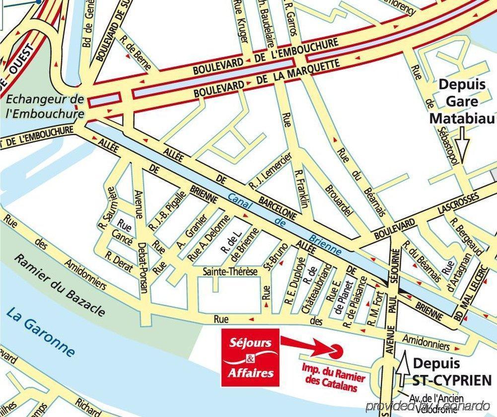 Sejours & Affaires Toulouse De Brienne Aparthotel Екстериор снимка